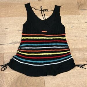 Swimsuit cover up backless